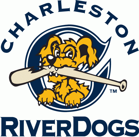 Charleston Riverdogs 2011-2015 Primary Logo vinyl decal